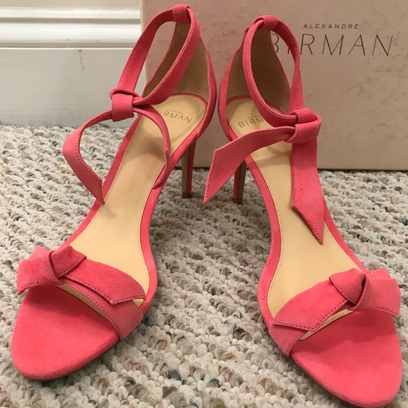 π Alexandre Birman clarita knot pink heel sandals - Picture 8 of 12